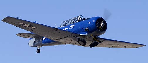 Commemorative Air Force North American SNJ-5 Texan N3246G, Cactus Fly-in, March 3, 2012